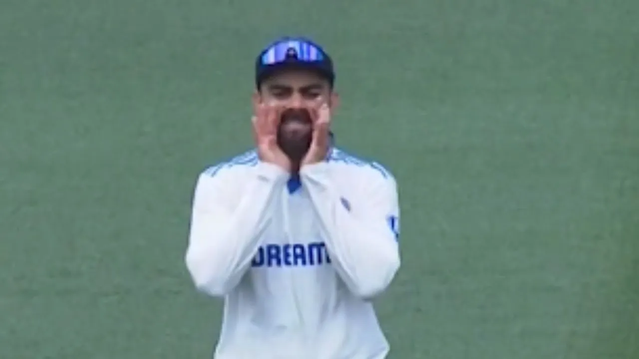 Watch: Captain Virat Kohli returns to dismiss Steven Smith